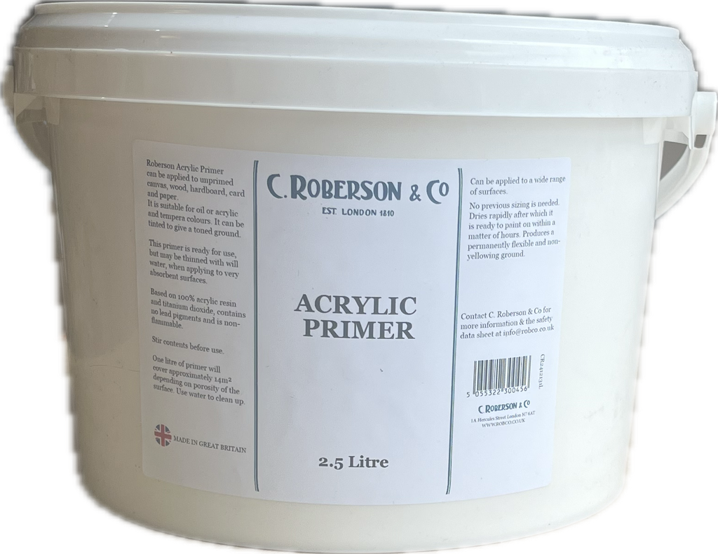 Roberson Acrylic Primer 2.5 Litre