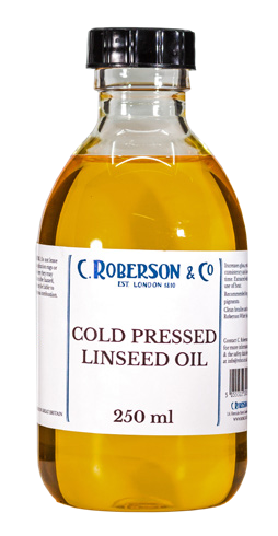 Roberson Cold Pressed Linseed Oil 5 Litre