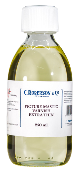 Roberson Mastic Picture Varnish Extra Thin 60 ml
