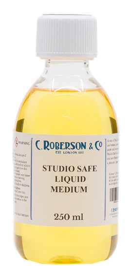 Roberson Studio Safe Clear Medium 1Ltr