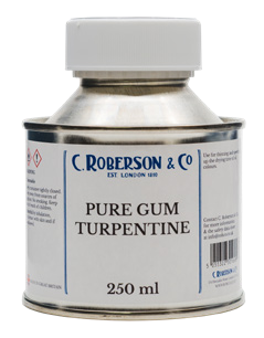 Roberson Pure Gum Turpentine 250 ml - NET PRICE