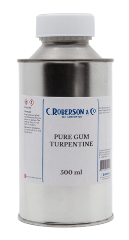Roberson Pure Gum Turpentine 500 ml - NET PRICE