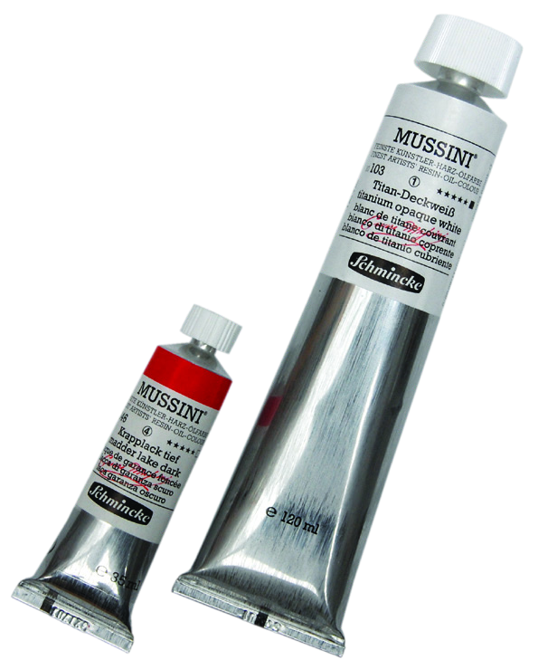 Schmincke Mussini Oil 35 ml Flake White Substitute S1