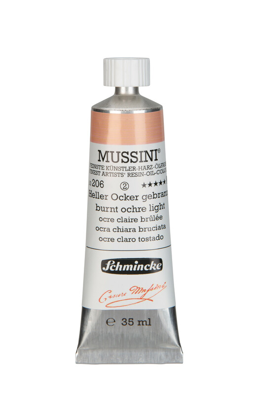 Schmincke Mussini Oil 35 ml Burnt Ochre Light S2