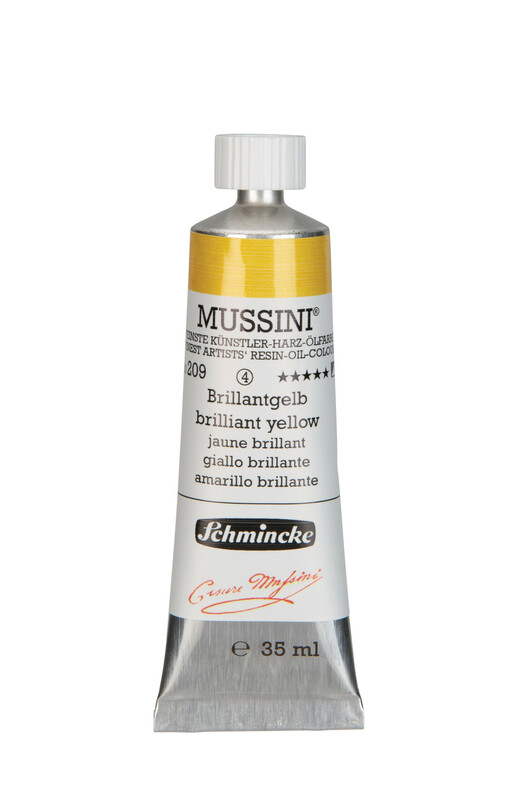 Schmincke Mussini Oil 35 ml Brilliant Yellow S4