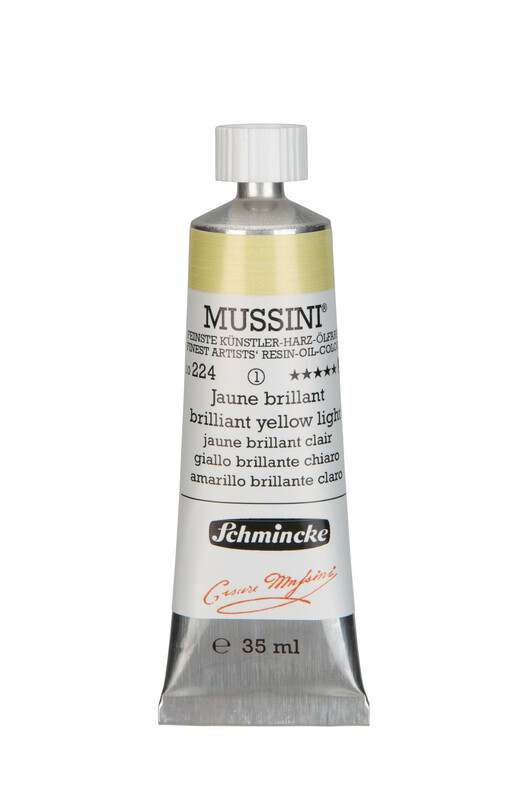 Schmincke Mussini Oil 35 ml Brilliant Yellow Lt S1