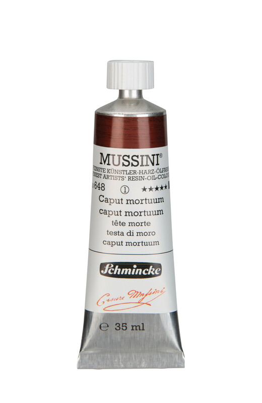 Schmincke Mussini Oil 35 ml Caput Mortuum S1