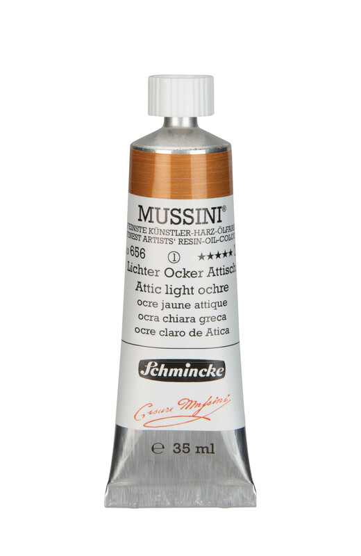 Schmincke Mussini Oil 35 ml Attic Light Ochre S1