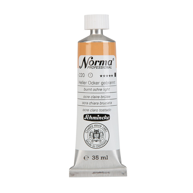 Schmincke Norma Oil 35 ml Burnt Ochre Light Series 1