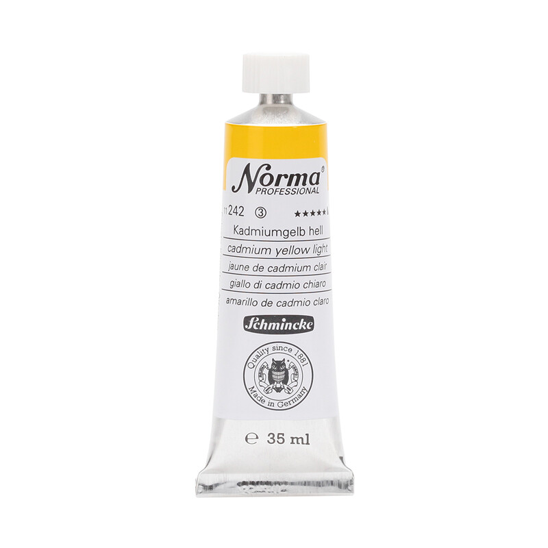 Schmincke Norma Oil 35 ml Cadmium Yellow Light Series 3