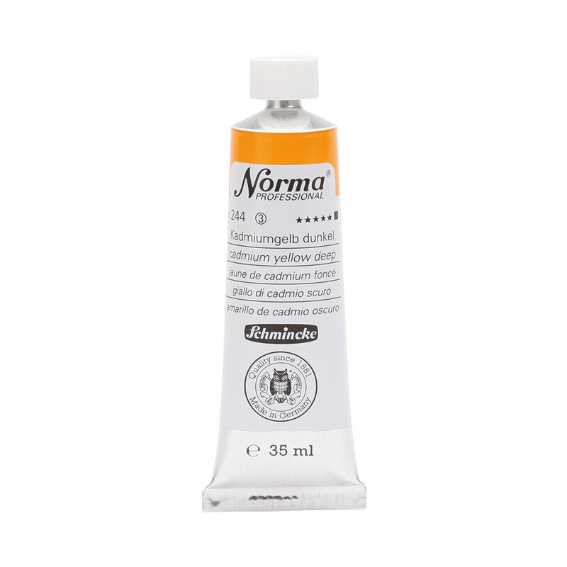 Schmincke Norma Oil 35 ml Cadmium Yellow Deep Series 3