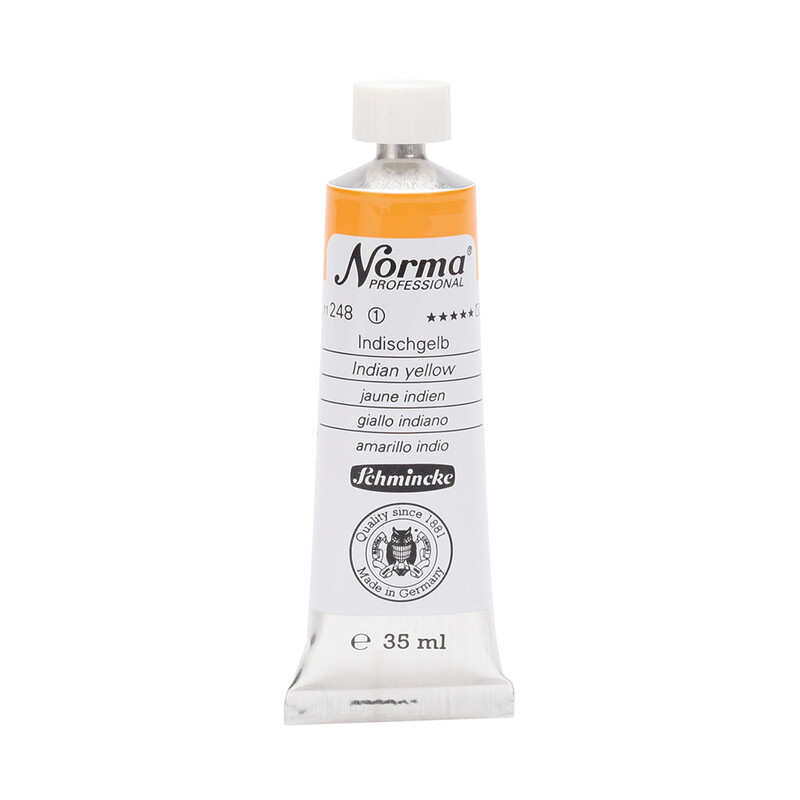 Schmincke Norma Oil 35 ml Indian Yellow Series 1