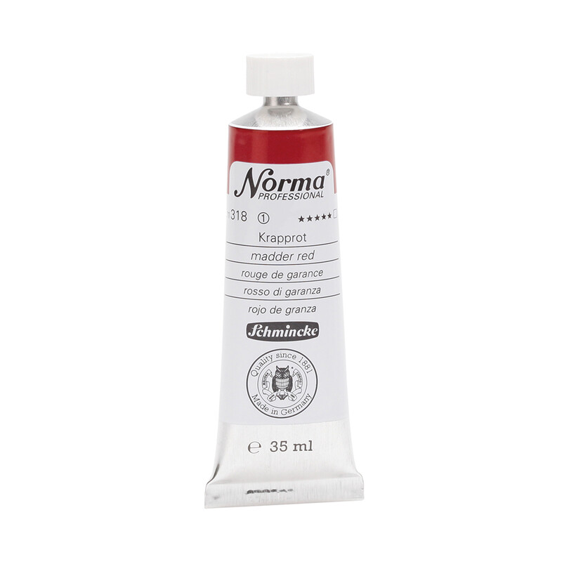 Schmincke Norma Oil 35 ml Madder Red Series 1