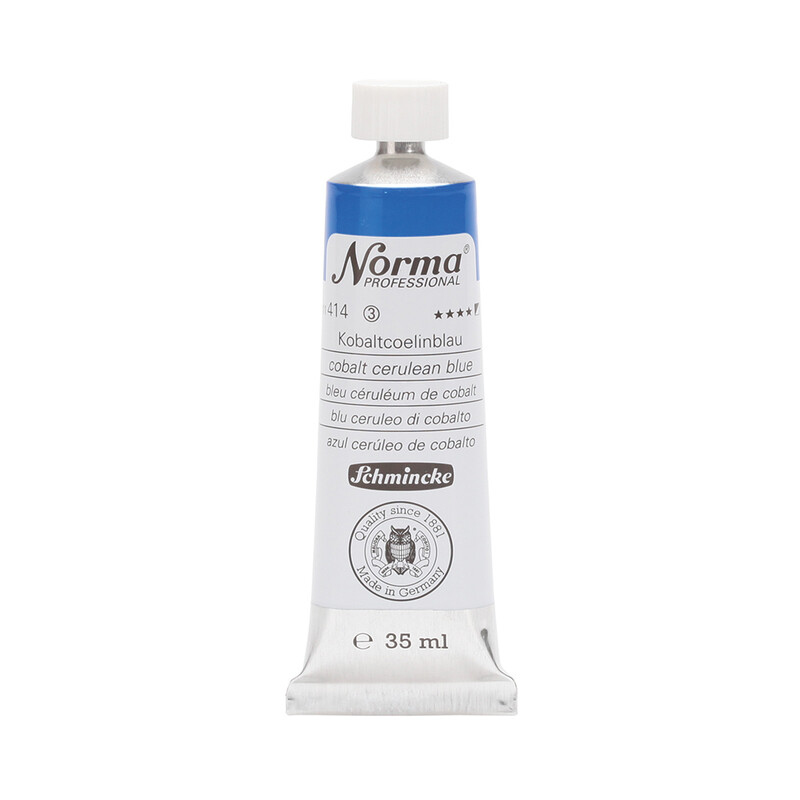 Schmincke Norma Oil 35 ml Cobalt Cerulean Blue Series 3