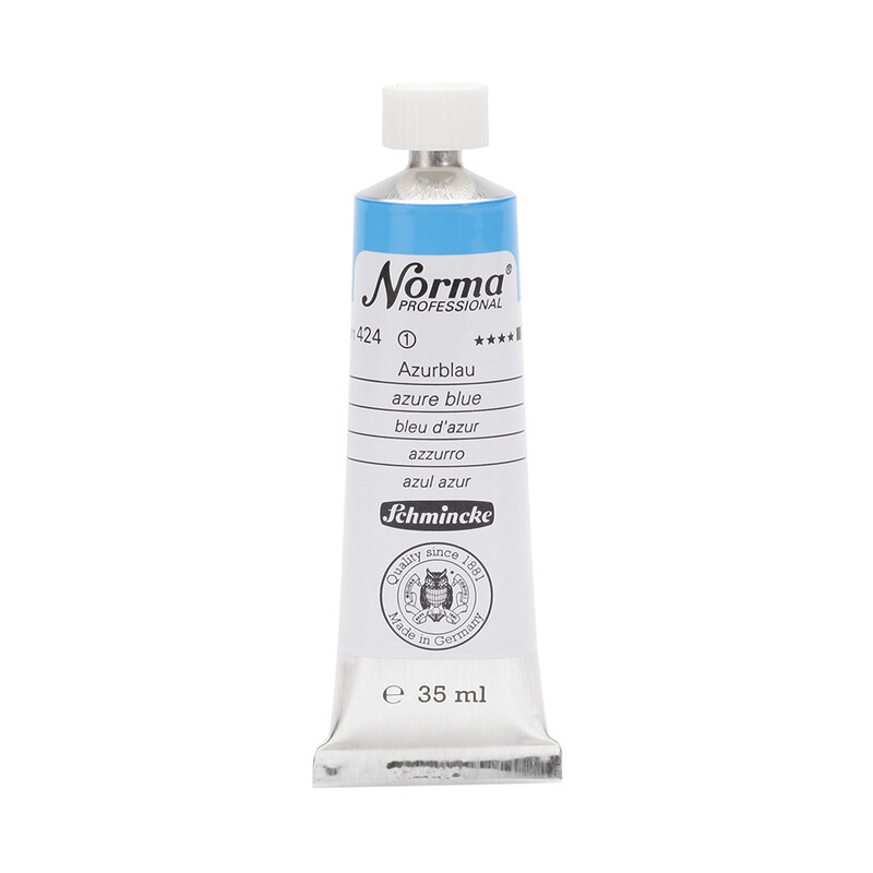 Schmincke Norma Oil 35 ml Azure Blue Series 1