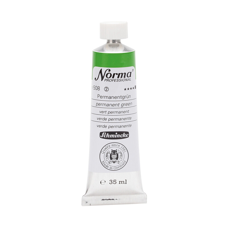 Schmincke Norma Oil 35 ml Permanent Green Series 2