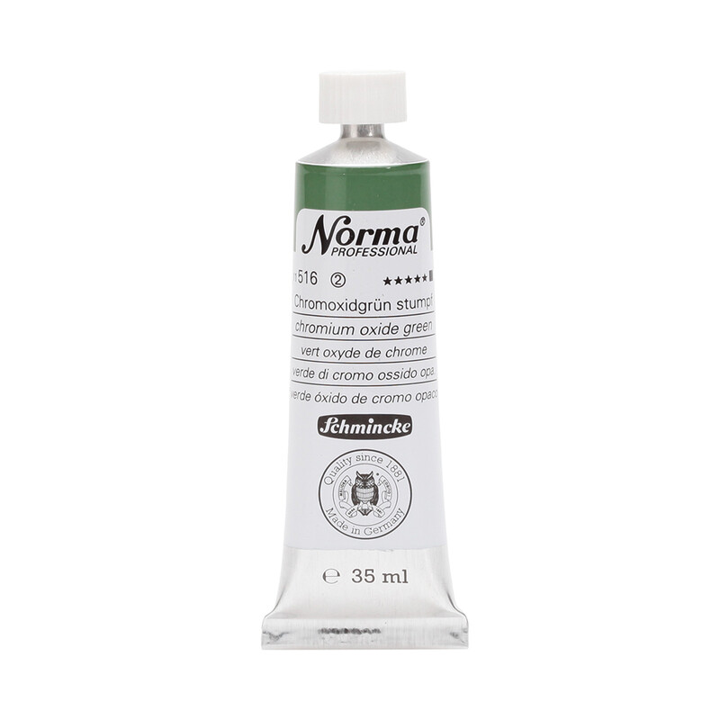 Schmincke Norma Oil 35 ml Chromium Oxide Green Series 2