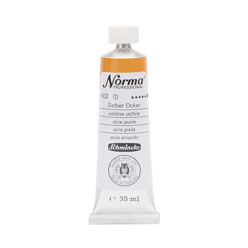 Schmincke Norma Oil 35 ml Yellow Ochre Series 1