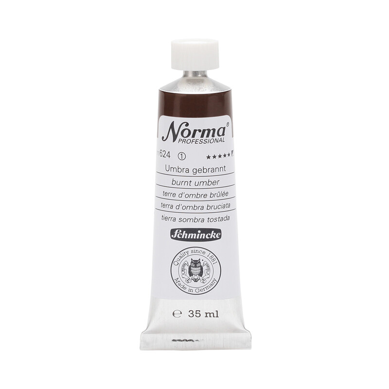 Schmincke Norma Oil 35 ml Burnt Umber Series 1