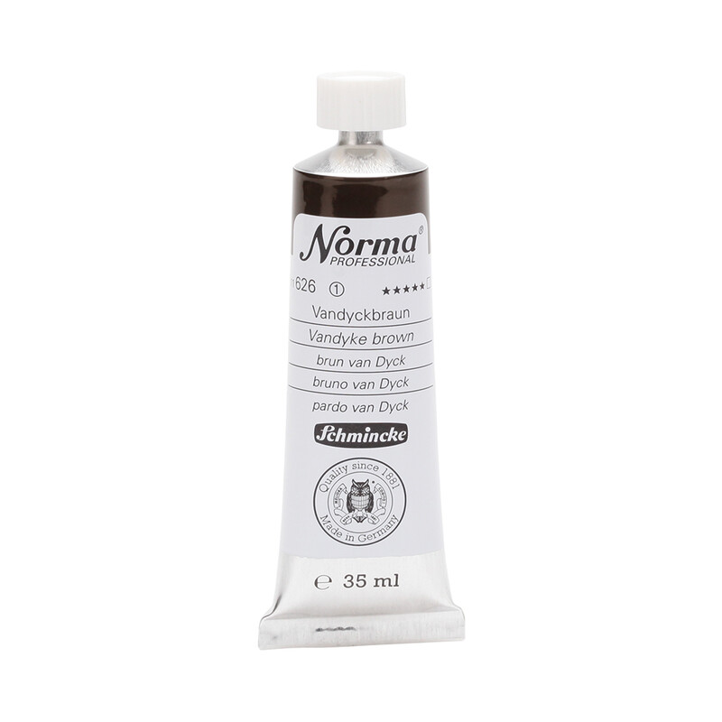 Schmincke Norma Oil 35 ml Vandyke Brown Series 1