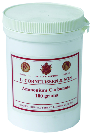 Cornelissen Ammonium Carbonate 200 grams