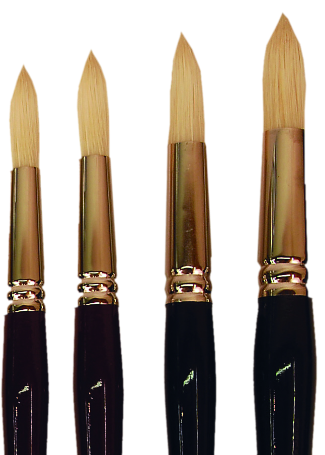 Roberson Hog Brush Round Series 43B Size 10