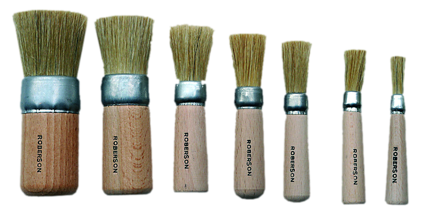 Roberson Stencil Brush Lily Bristle No 4