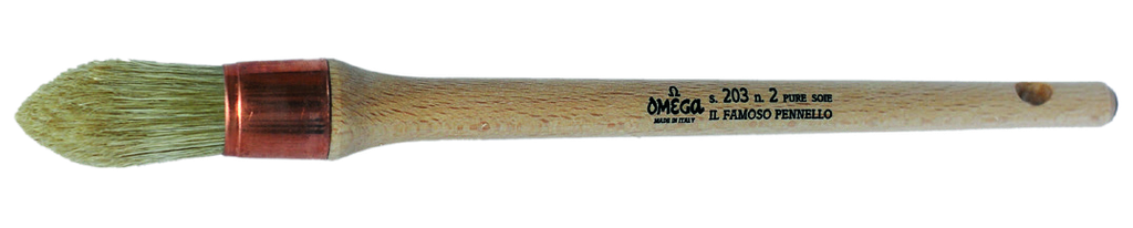 Omega Brush Pointed Sash Series 203 No 2