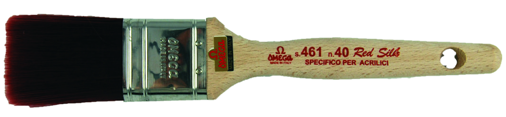 Omega Brush Red Silk Spalter Series 461 50 mm