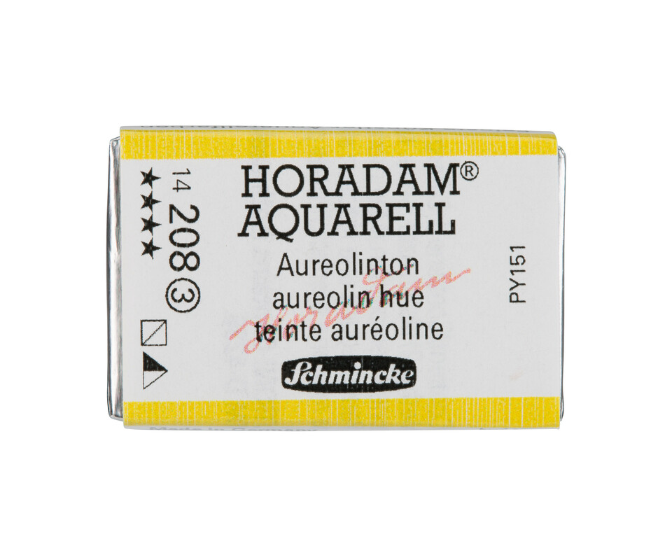 Schmincke Horadam Watercolour Full Pan Aureolin Hue Series 3