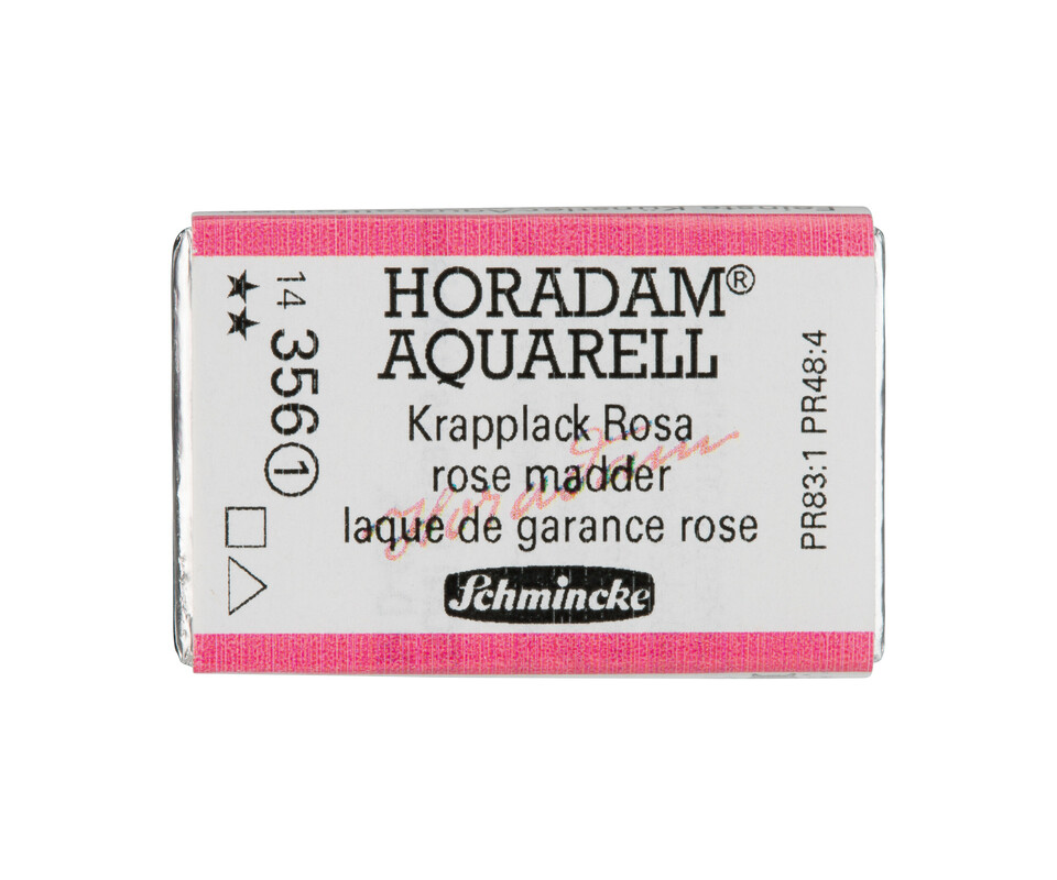 Schmincke Horadam Watercolour Full Pan Rose Madder Series 1