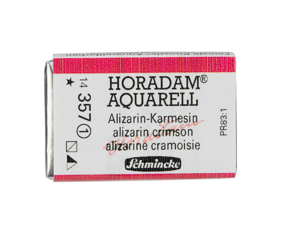 Schmincke Horadam Watercolour Full Pan Alizarin Crimson Series 1