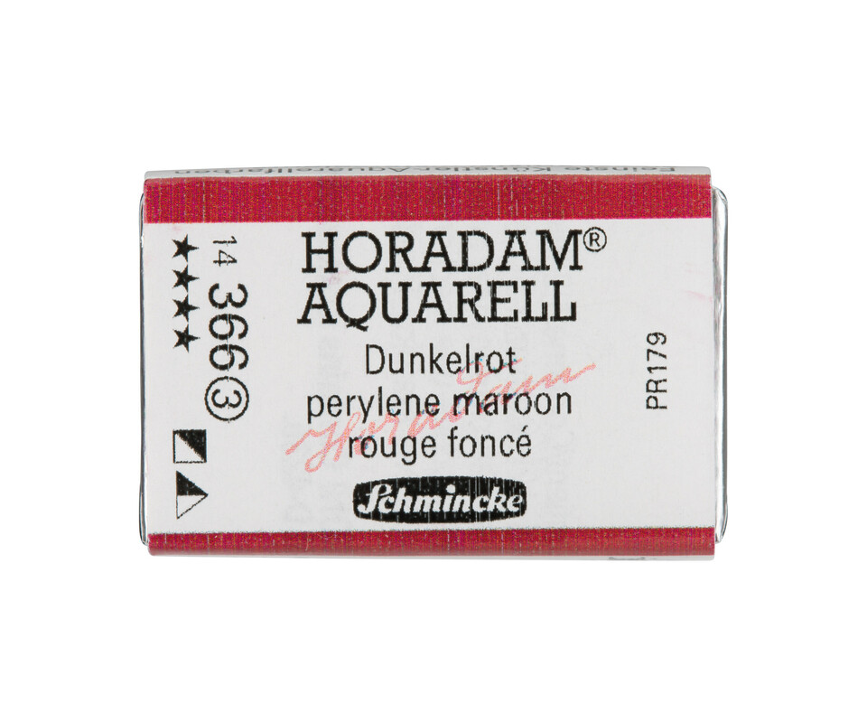 Schmincke Horadam Watercolour Full Pan Perelyne Maroon Series 3