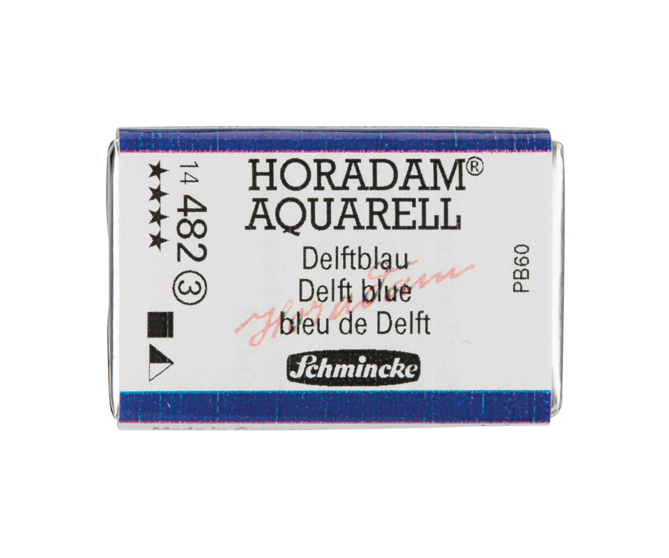 Schmincke Horadam Watercolour Full Pan Delft Blue Series 3