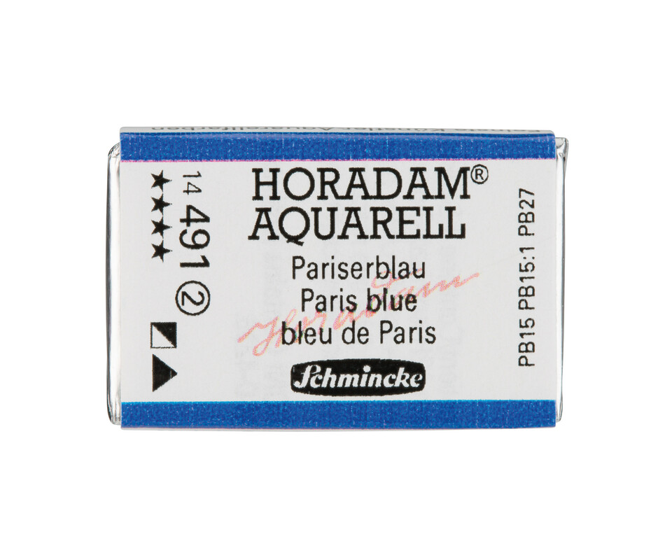 Schmincke Horadam Watercolour Full Pan Paris Blue Series 2