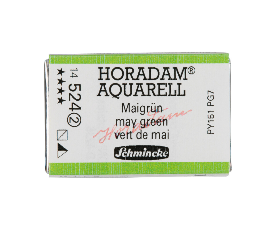 Schmincke Horadam Watercolour Full Pan May Green Series 2