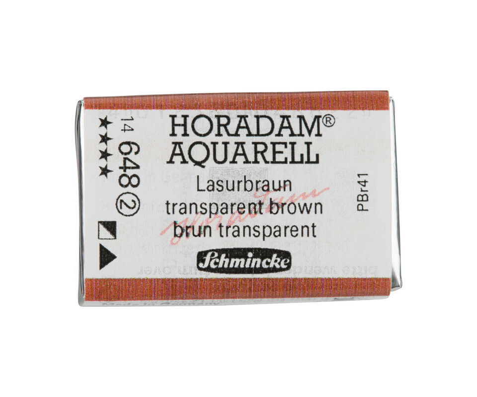 Schmincke Horadam Watercolour Full Pan Translucent Brown Series 2
