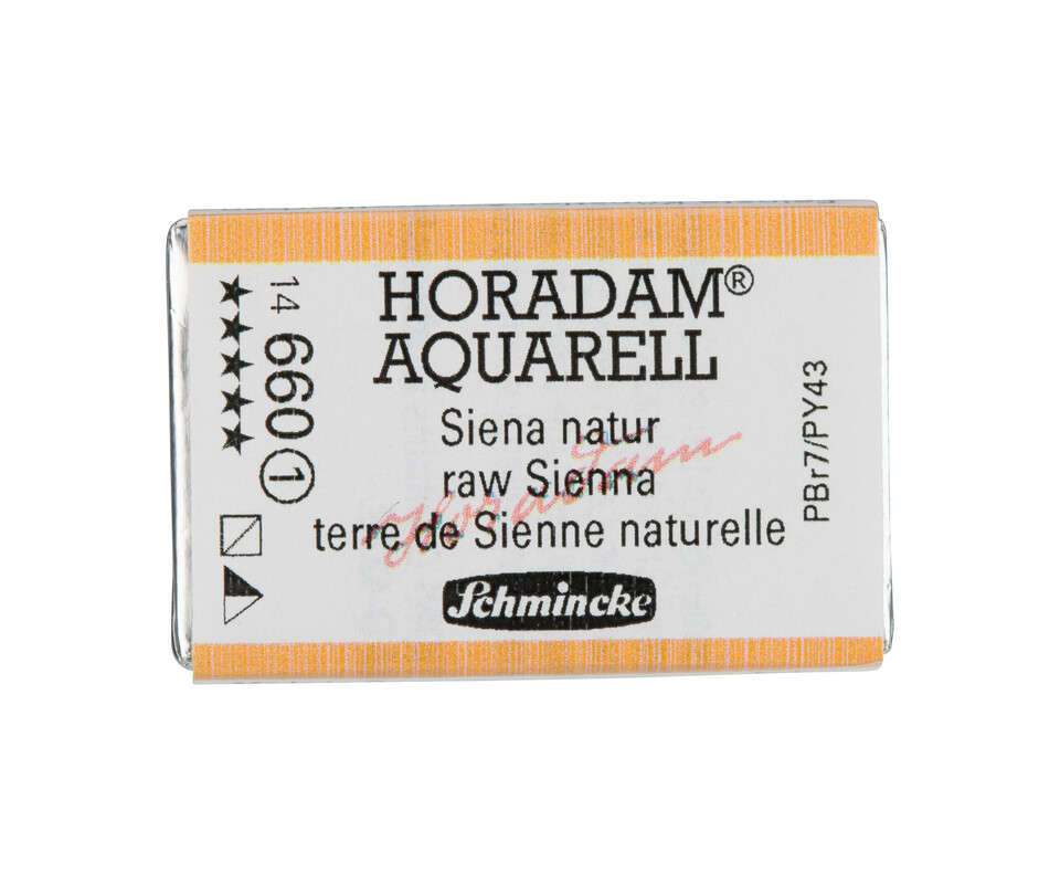 Schmincke Horadam Watercolour Full Pan Raw Sienna Series 1