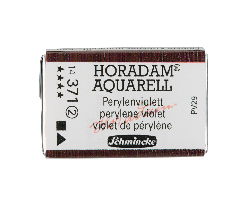 Schmincke Horadam Watercolour Full Pan Perylene Violet  Series 2