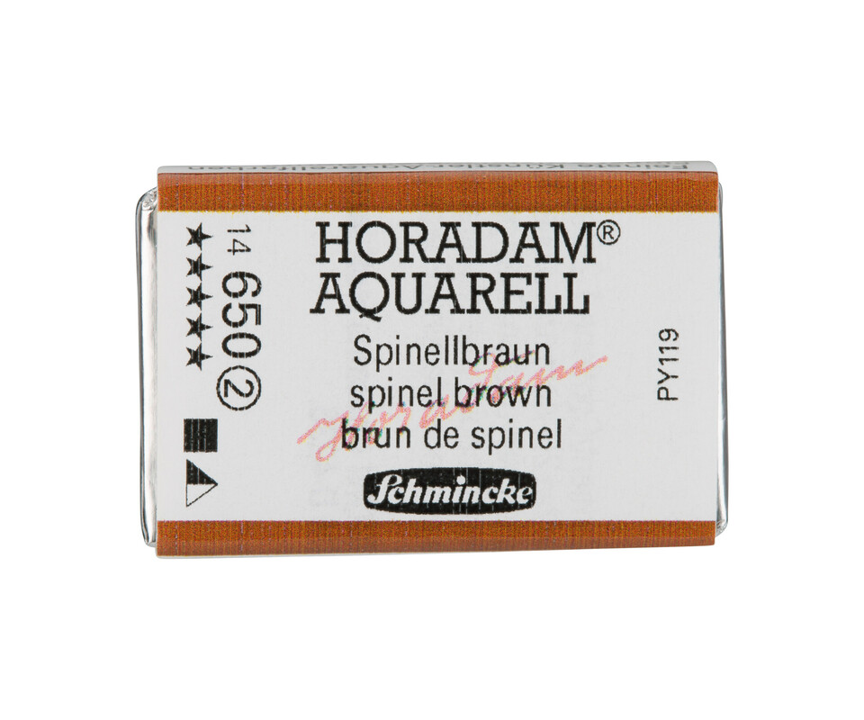 Schmincke Horadam Watercolour Full Pan Spinel Brown Series 2