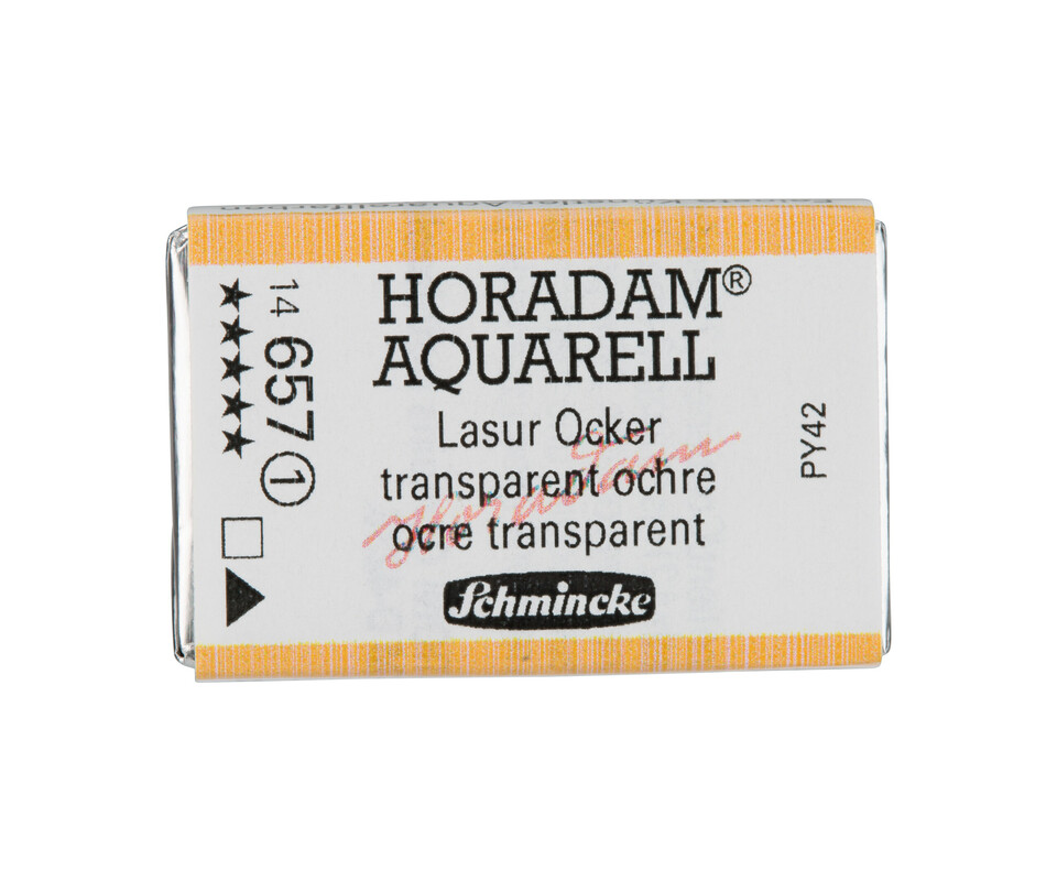 Schmincke Horadam Watercolour Full Pan Transperent Ochre Series 1