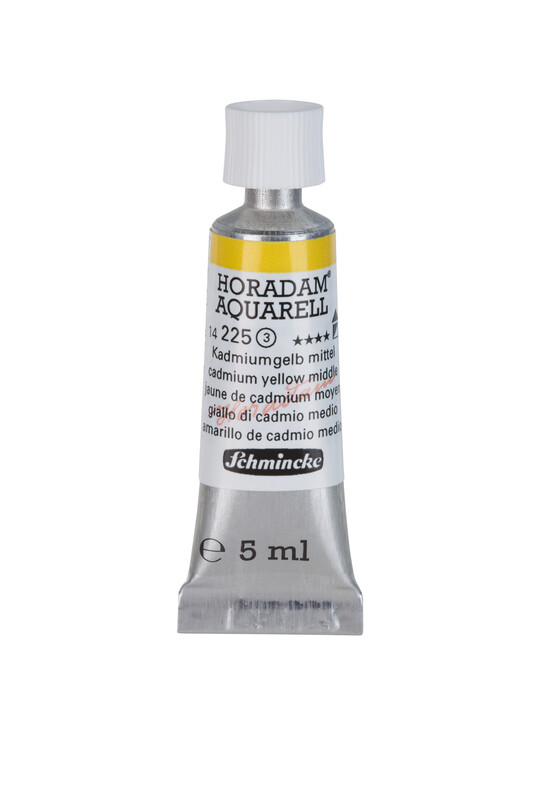 Schmincke Horadam Watercolour 5 ml Cadmium Yellow Middle Series 3