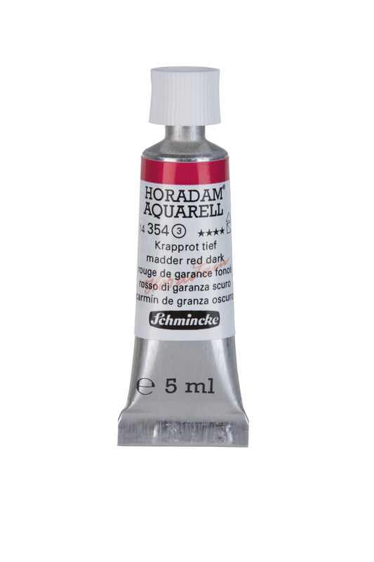 Schmincke Horadam Watercolour 5 ml Madder Red Dark Series 3