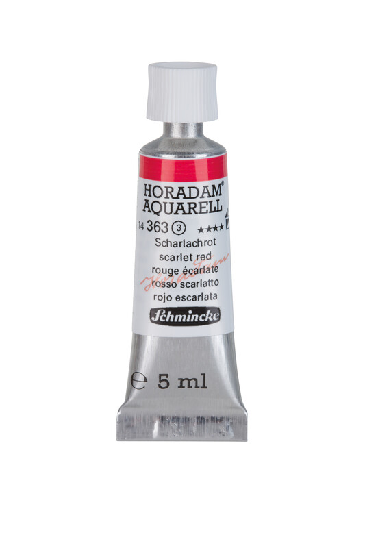 Schmincke Horadam Watercolour 5 ml Scarlet Red Series 3