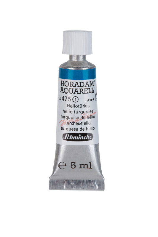 Schmincke Horadam Watercolour 5 ml Helio Turquoise Series 1