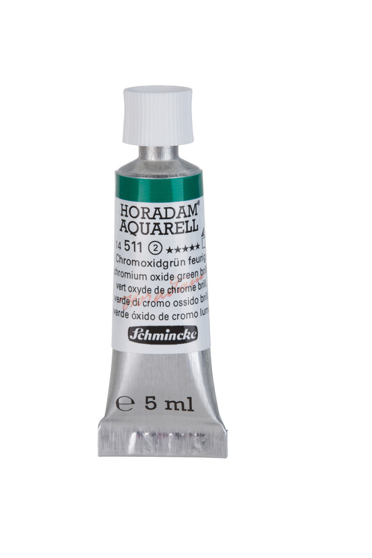 Schmincke Horadam Watercolour 5 ml Chromium Oxide Green Brilliant Series 2
