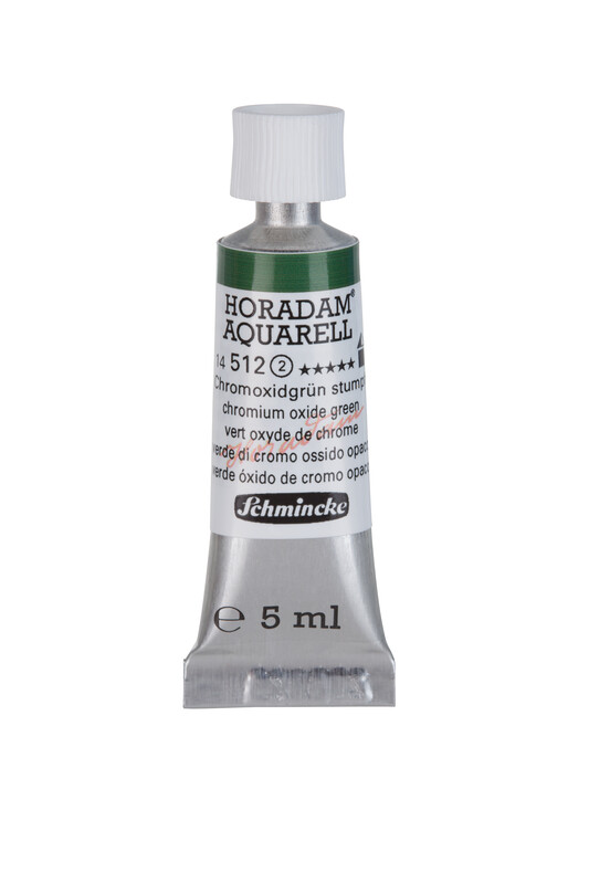 Schmincke Horadam Watercolour 5 ml Chromium Oxide Green Series 2