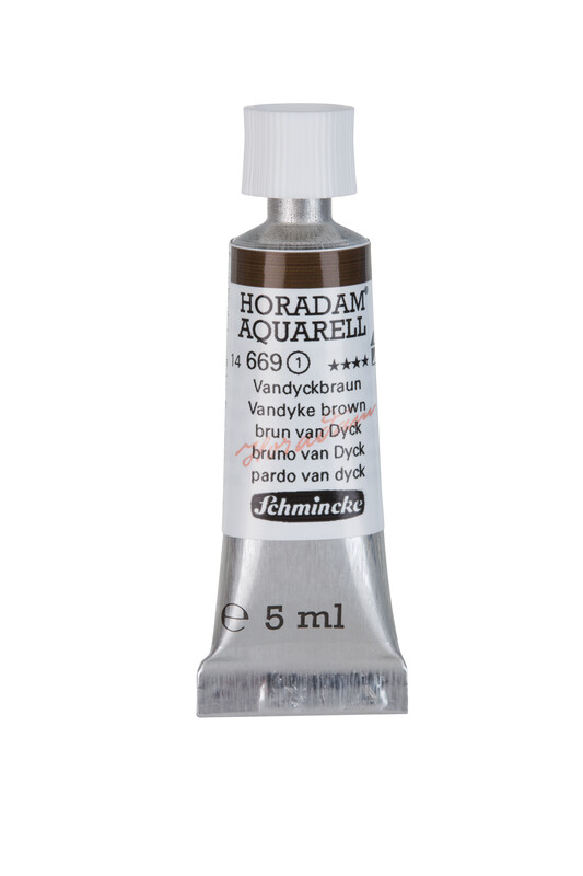 Schmincke Horadam Watercolour 5 ml Vandyke Brown Series 1