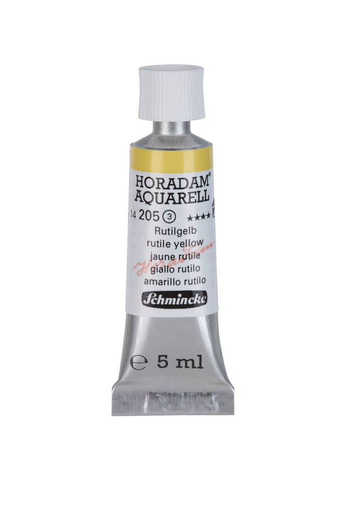 Schmincke Horadam Watercolour 5 ml Tube Rutile Yellow Series 3