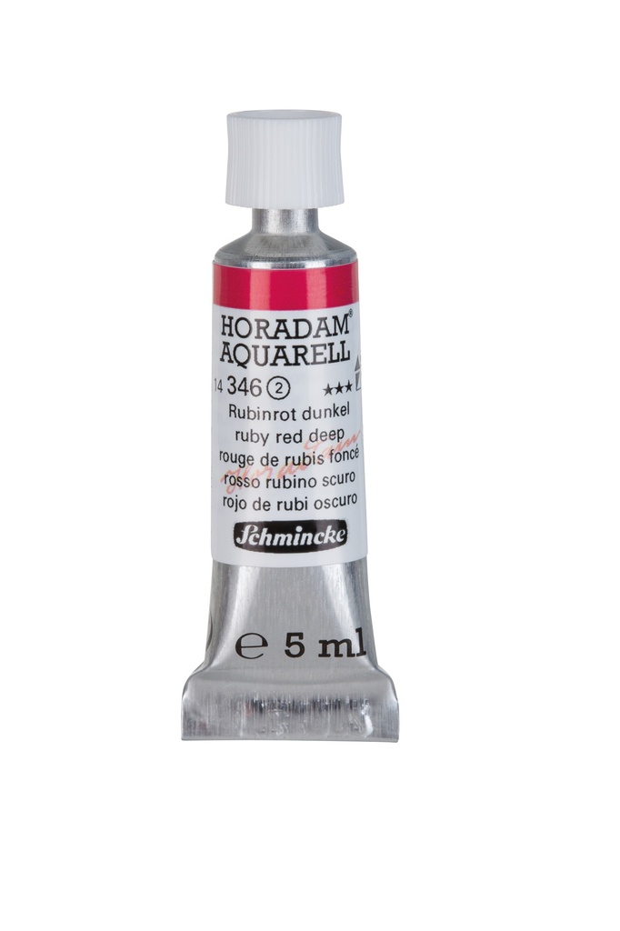 Schmincke Horadam Watercolour 5 ml Tube Ruby Red Deep Series 2